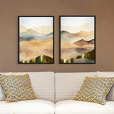 Hushed Horizons – Set of 2