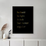 Never Regular