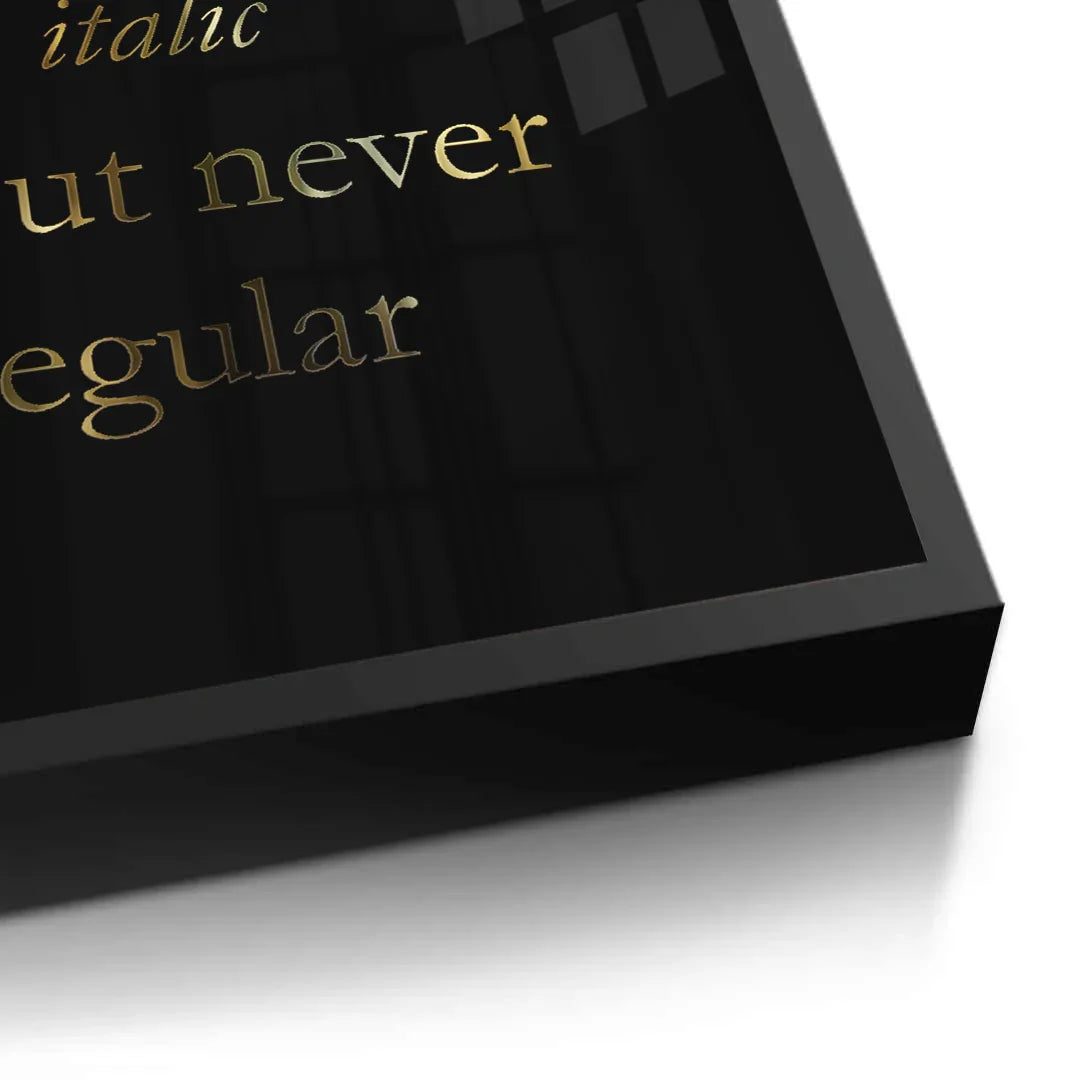 Posters Black