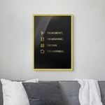 Posters Gold